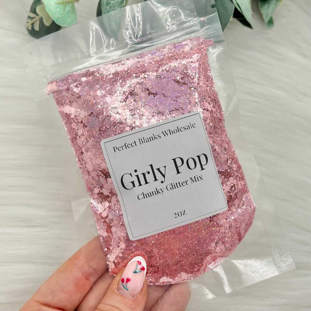 Girly Pop - Chunky Glitter
