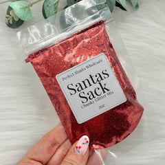 Santas Sack - Chunky Glitter