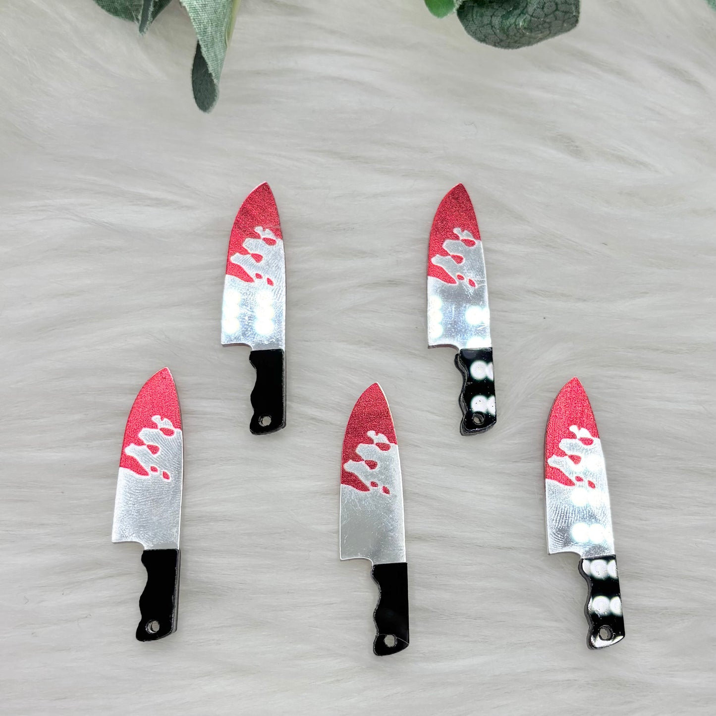 Bloody Knife - 5 Pack of Cabochons