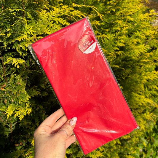 Red Tissue Paper - 20 Sheets