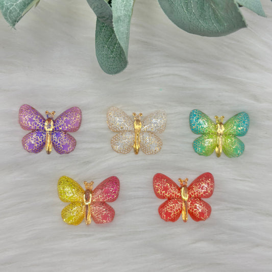 Butterfly Jewels - 5 Pack of Cabochons