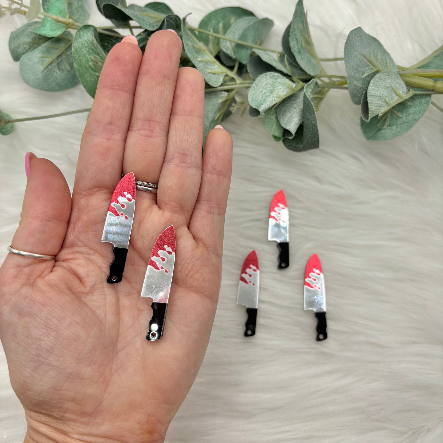 Bloody Knife - 5 Pack of Cabochons
