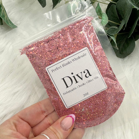 Diva - Chunky Glitter Mix