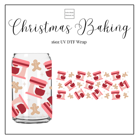 Christmas Baking 16oz UVDTF