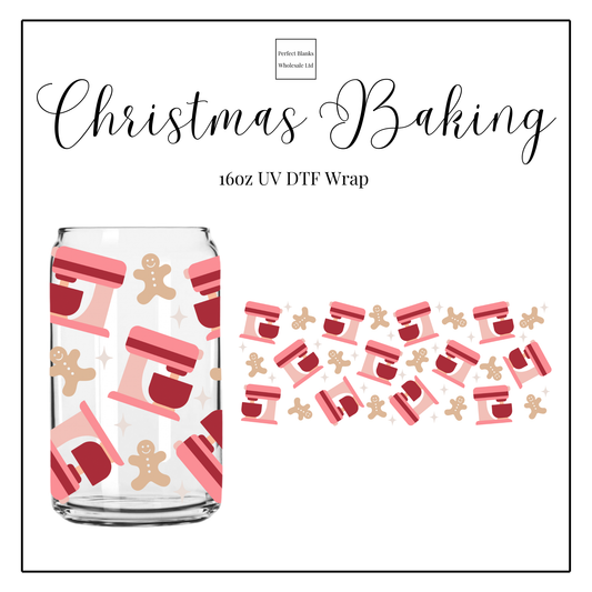 Christmas Baking 16oz UVDTF