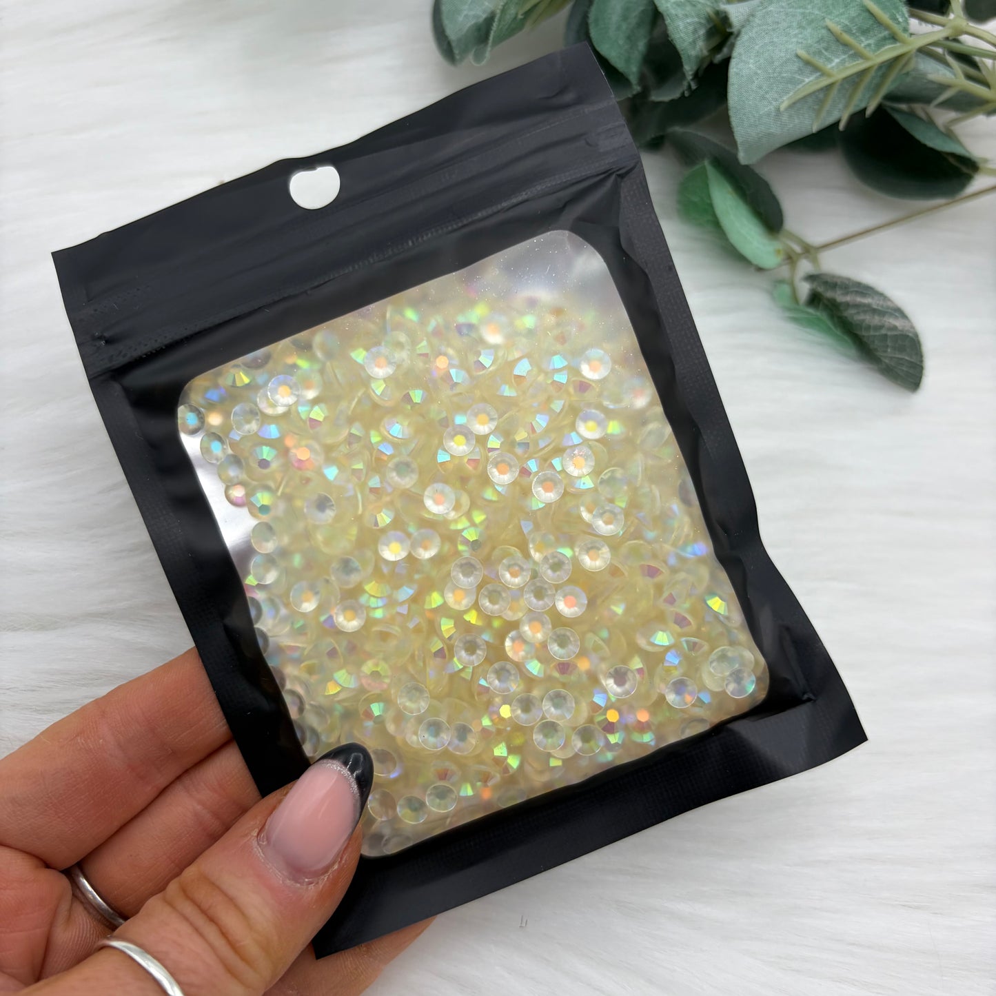 Transparent AB Resin Rhinestones
