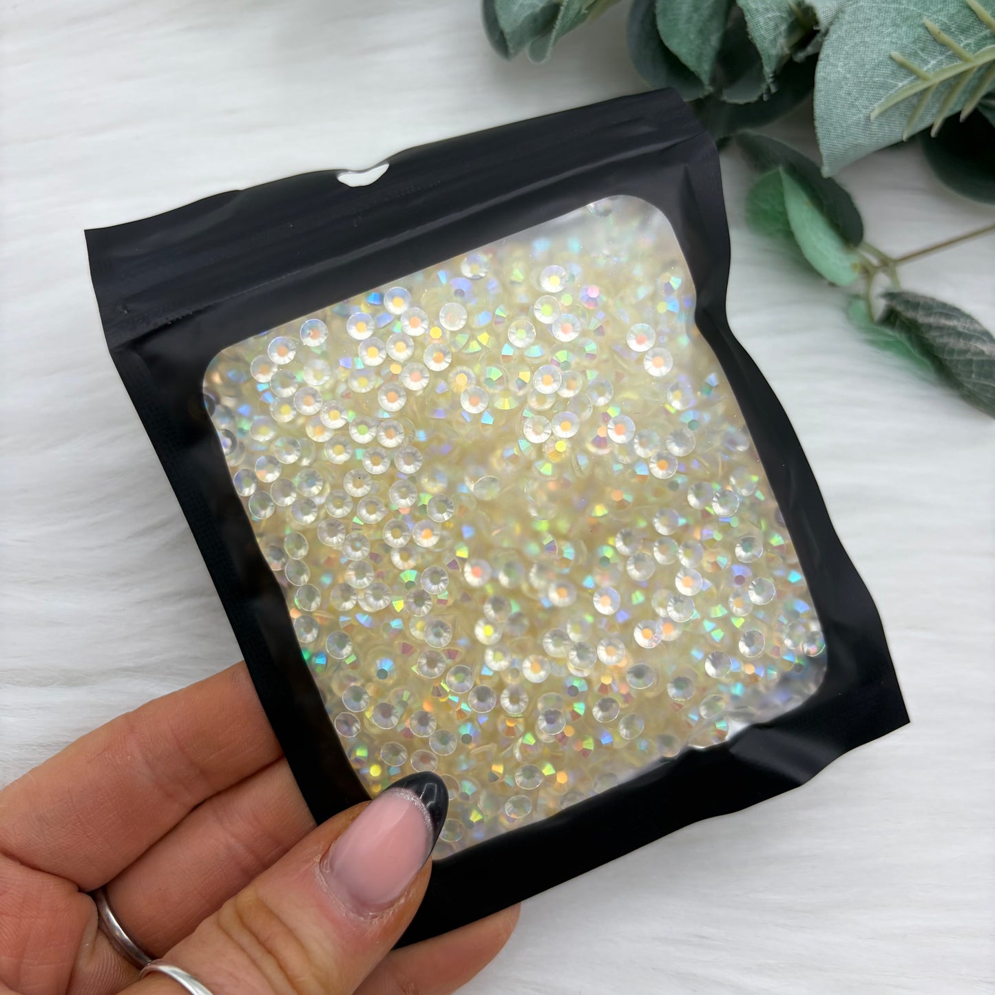 Transparent AB Resin Rhinestones