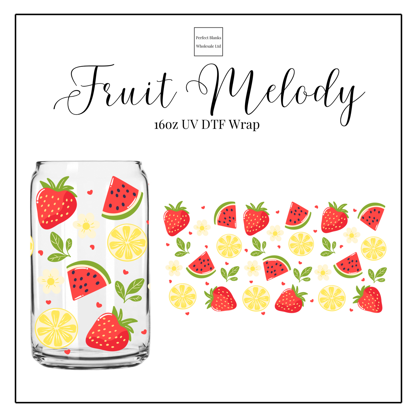Fruit Melody 16oz UVDTF