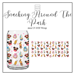 Snacking Around The Park 16oz UVDTF