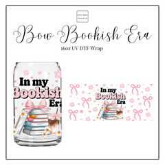 Bow Bookish Era 16oz UVDTF