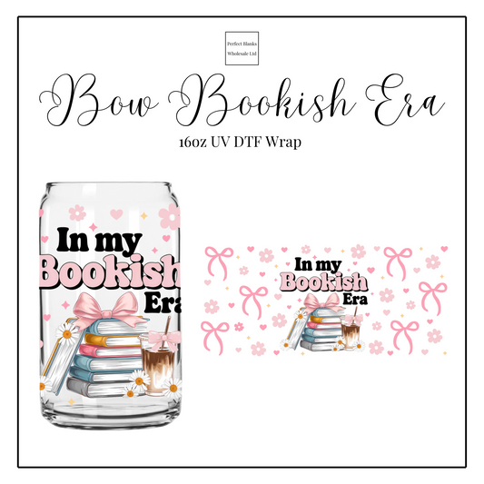 Bow Bookish Era 16oz UVDTF
