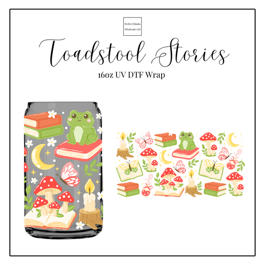 Toadstool Stories 16oz UVDTF
