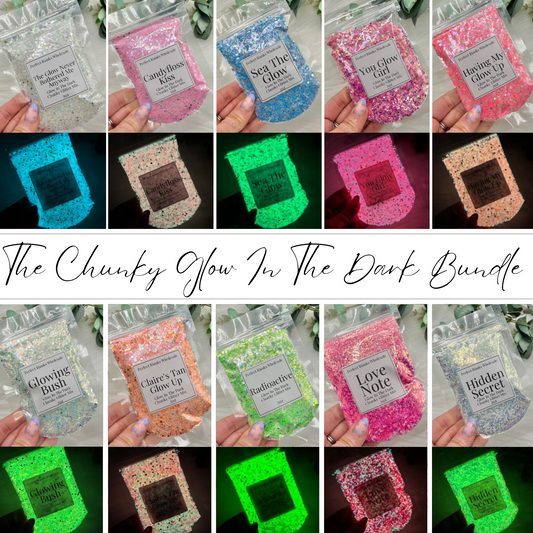 The Glow In The Dark Chunky Glitter Bundle ✨