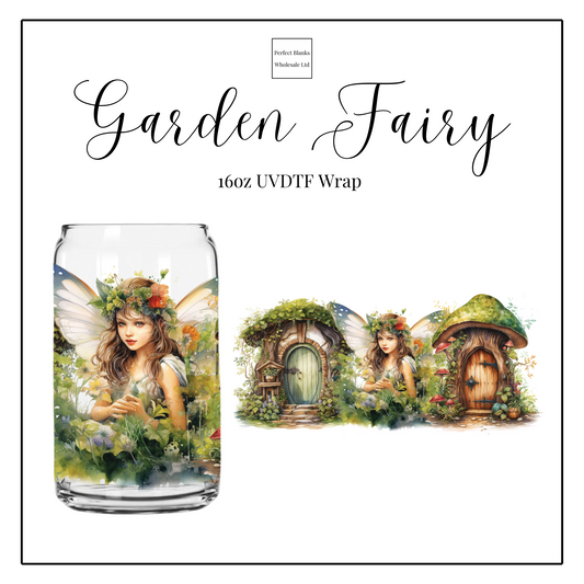 Garden Fairy 16oz UVDTF