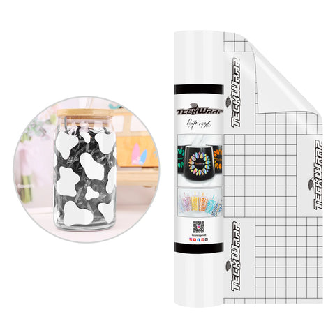 Teckwrap Glossy White 001 Economical Series Craft Vinyl