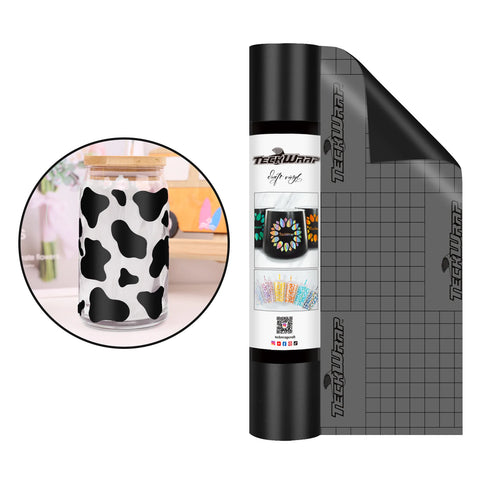 Teckwrap Matte Black 001 Economical Series Craft Vinyl