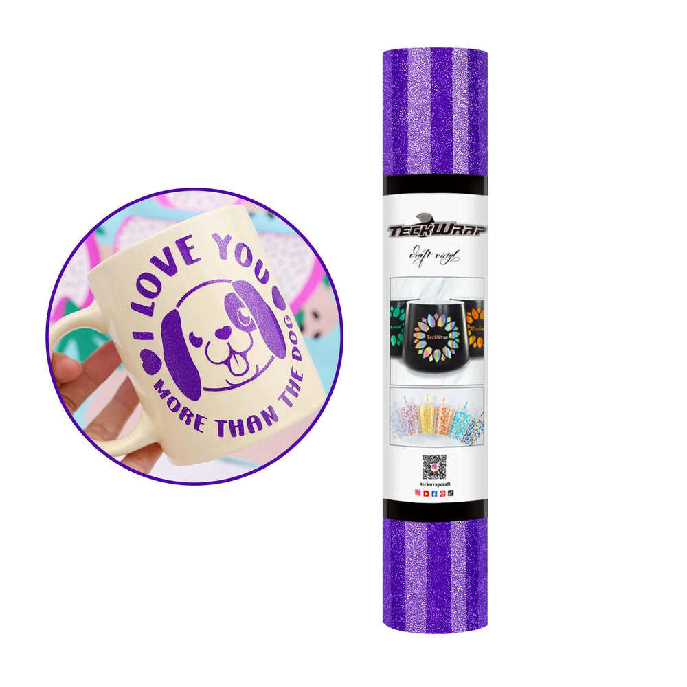 Teckwrap Brilliant Purple Burst Shimmer Adhesive Vinyl