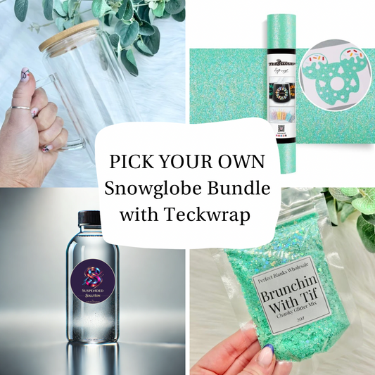 PICK YOUR OWN Snowglobe Bundle with Teckwrap ✨