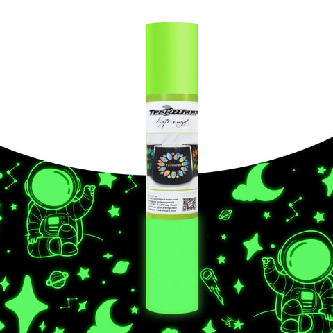 TeckWrap Glow In the Dark Lime Vinyl