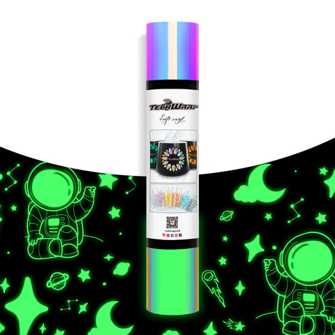 TeckWrap Opal White Glow in the Dark Vinyl