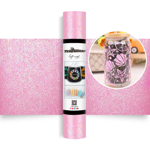 TeckWrap Pink Colorful Pearl Adhesive Craft Vinyl
