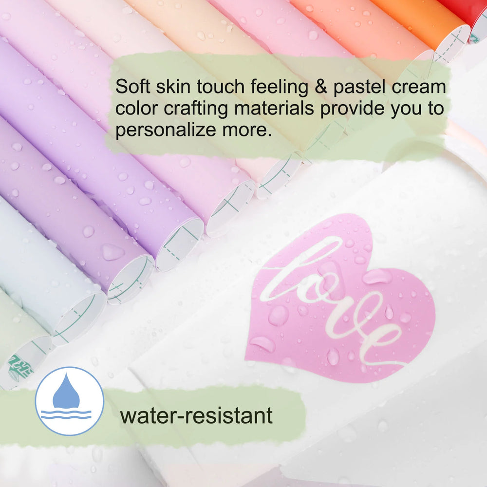 Teckwrap Sweet Pink 001M series 5ft Craft Vinyl (matte)