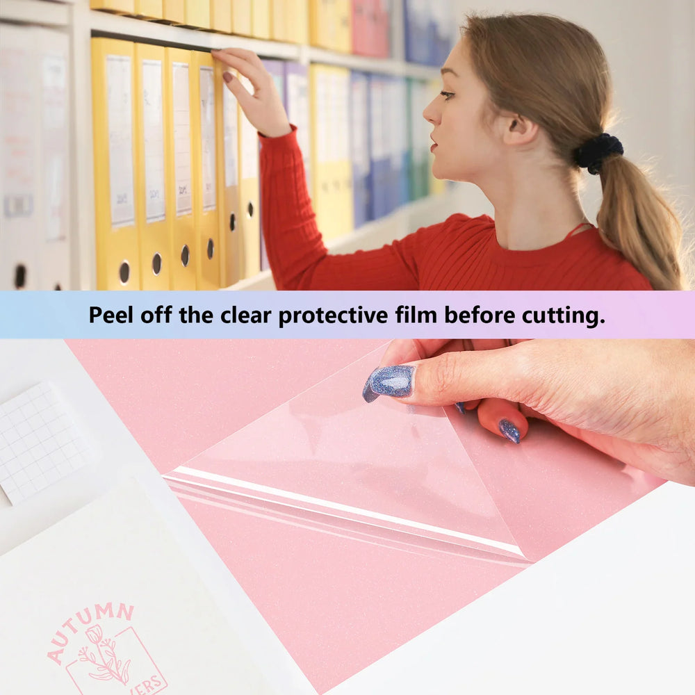 TeckWrap Gold Pink Shimmer Adhesive Vinyl - 5ft