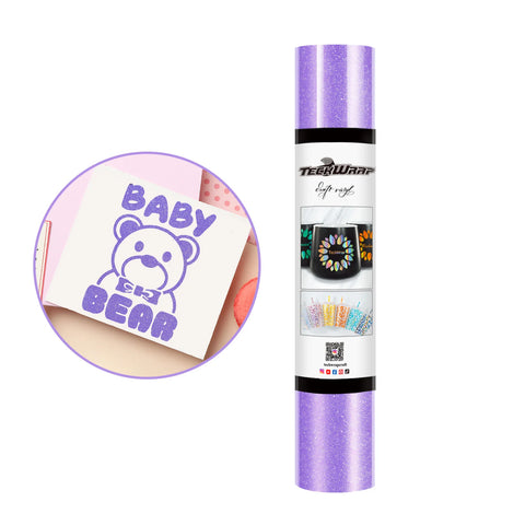 TeckWrap Purple Shimmer Adhesive Vinyl - 5ft