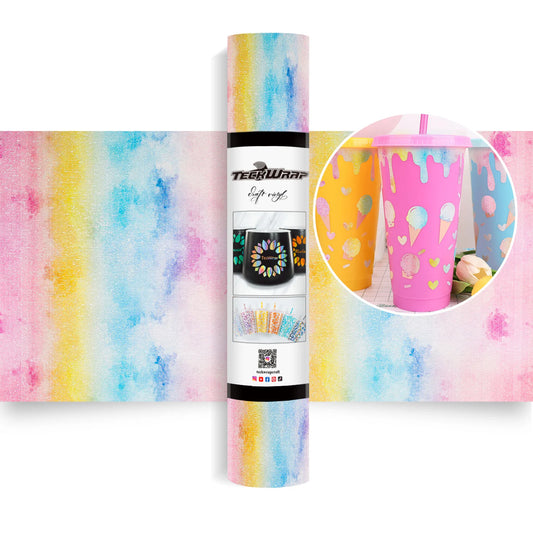TeckWrap Holo Cloud Glitter Brush Adhesive Vinyl - 5ft