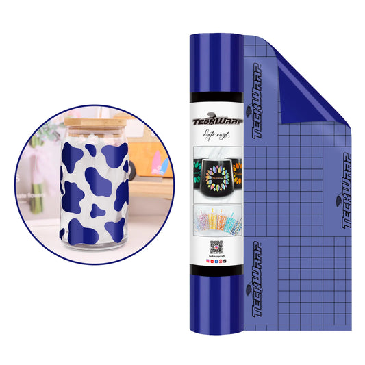 Teckwrap Glossy Impact Blue 001 Economical Series Craft Vinyl