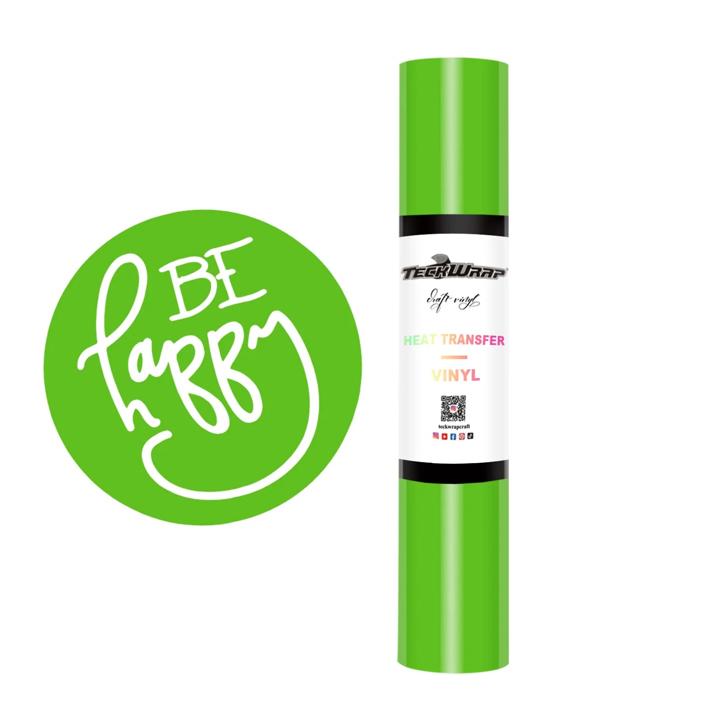 Teckwrap Light Green PU HTV - 5ft