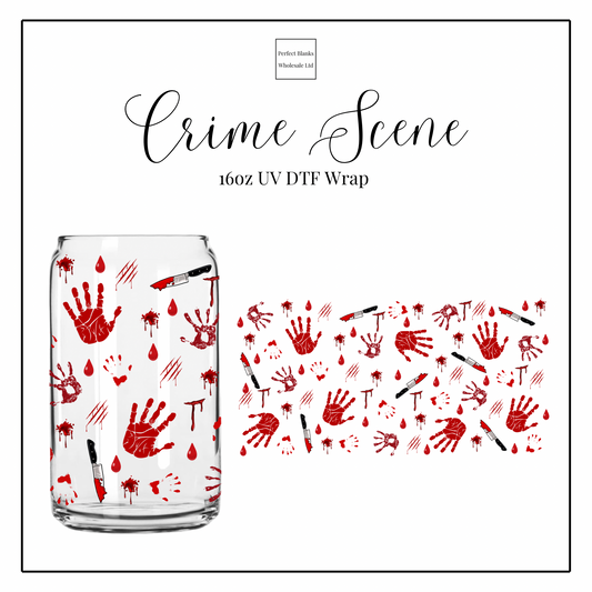 Crime Scene 16oz UVDTF