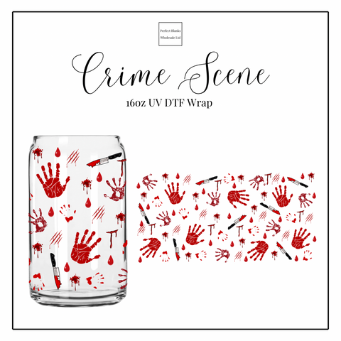 Crime Scene 16oz UVDTF