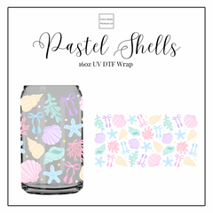 Pastel Shells 16oz UVDTF