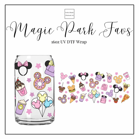 Magic Park Favs 16oz UVDTF