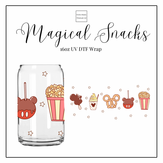 Magical Snacks 16oz UVDTF