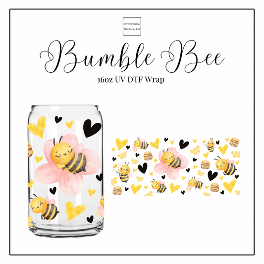 Bumble Bee 16oz UVDTF