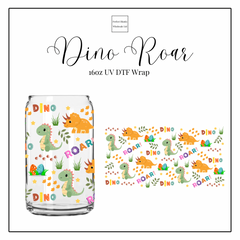 Dino Roar 16oz UVDTF