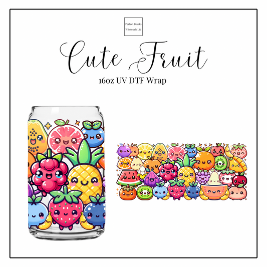 Cute Fruit 16oz UVDTF
