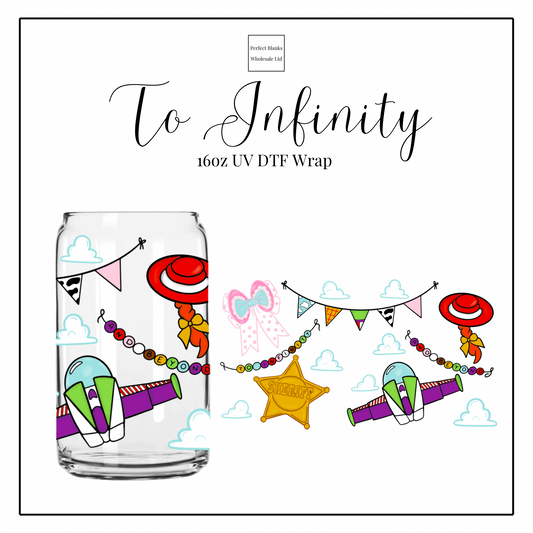 To Infinity 16oz UVDTF