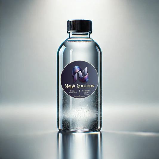 MAGIC SOLUTION™- Slime Activator & Snow Globe Tumbler Flow Solution - 500ml