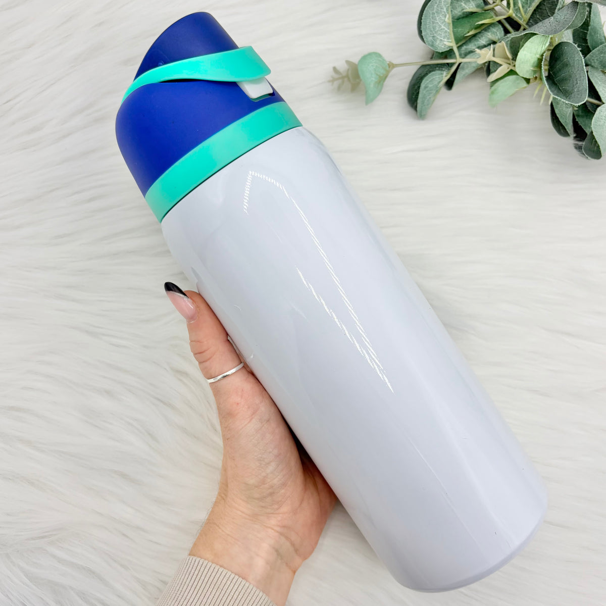 34oz Stainless Steel Sublimation Pop Lid Tumbler