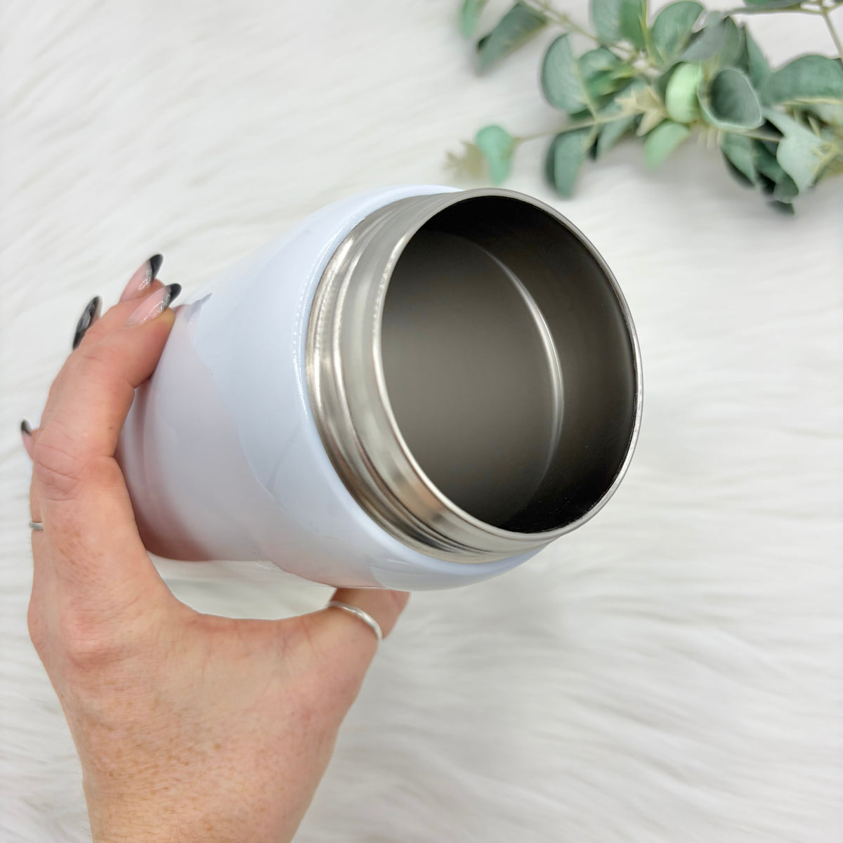34oz Stainless Steel Sublimation Pop Lid Tumbler