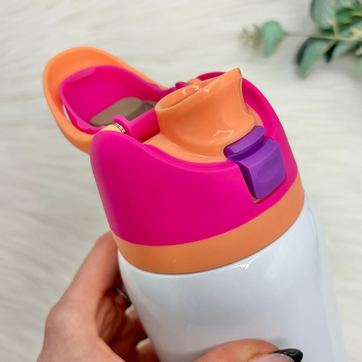 34oz Stainless Steel Sublimation Pop Lid Tumbler