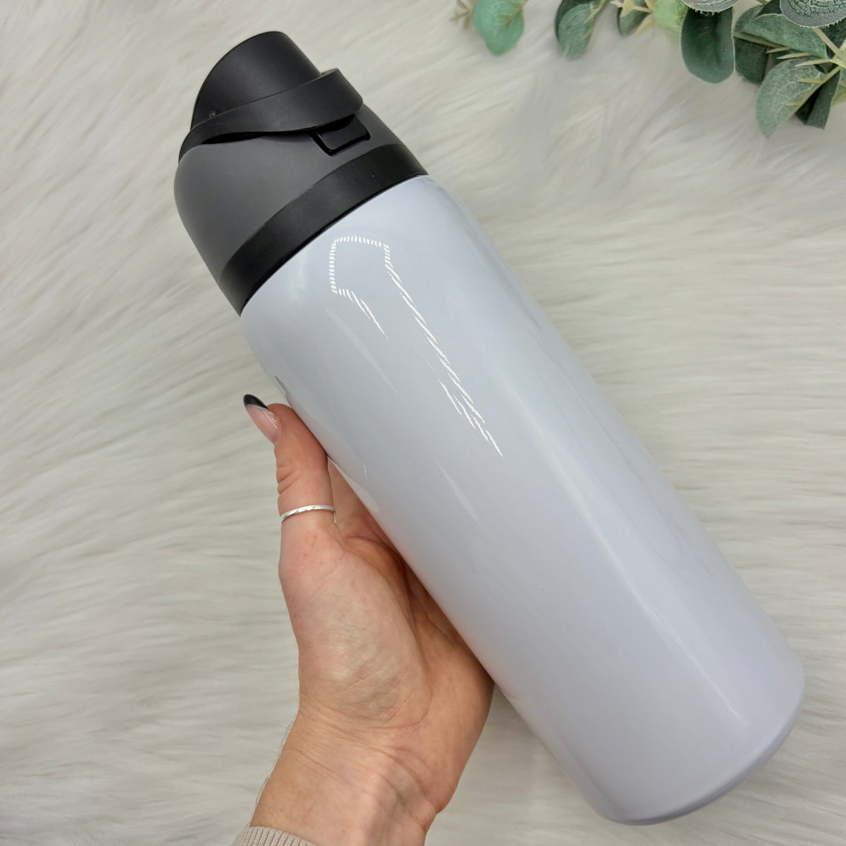 34oz Stainless Steel Sublimation Pop Lid Tumbler