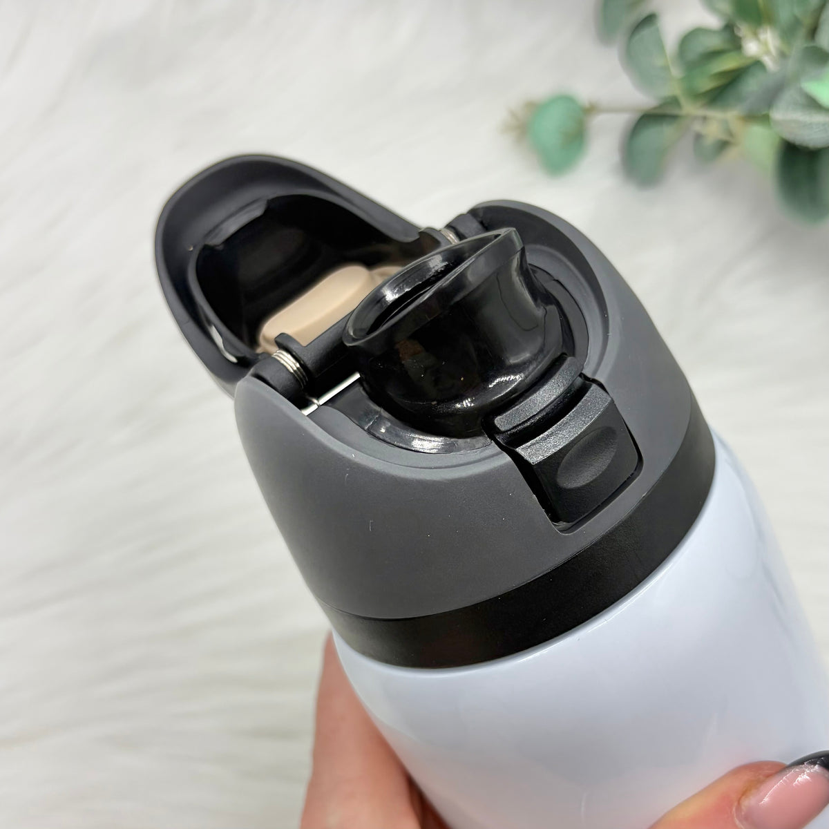 34oz Stainless Steel Sublimation Pop Lid Tumbler