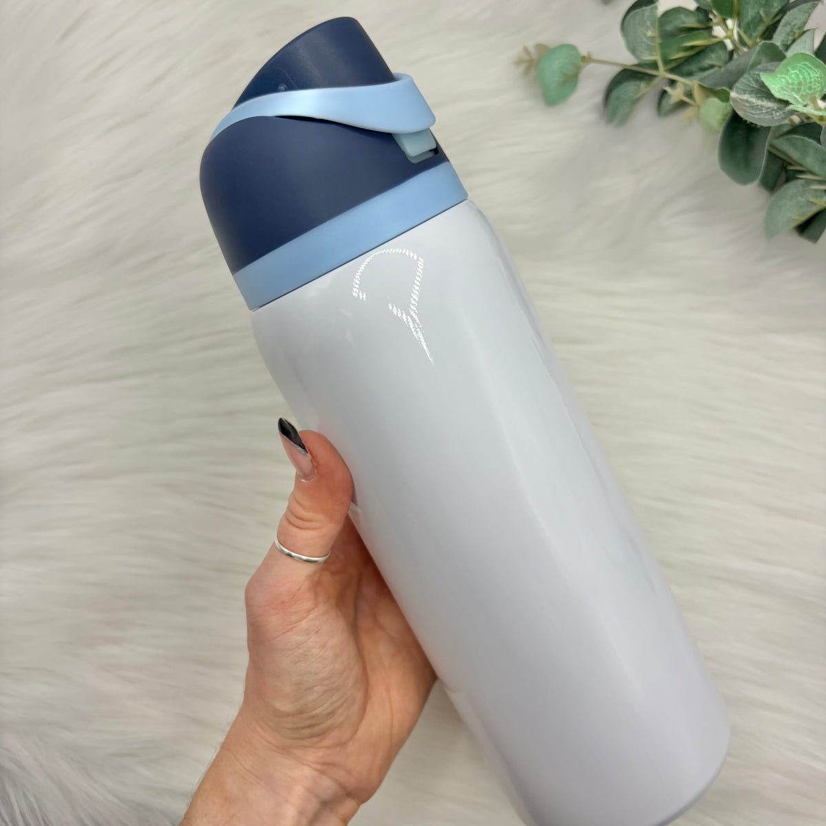 34oz Stainless Steel Sublimation Pop Lid Tumbler