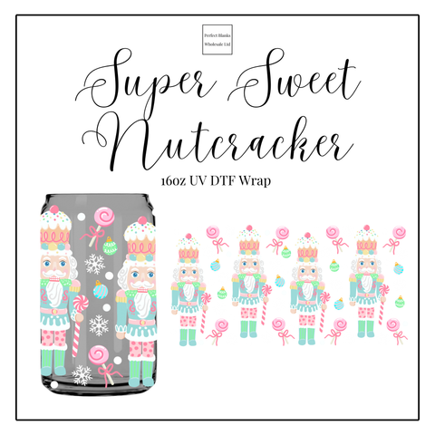 Super Sweet Nutcracker 16oz UVDTF