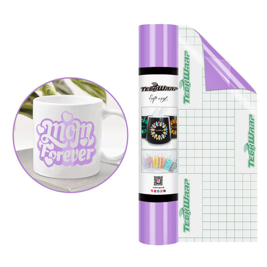 Teckwrap 001G Lavender Craft Vinyl (Glossy) - 5ft