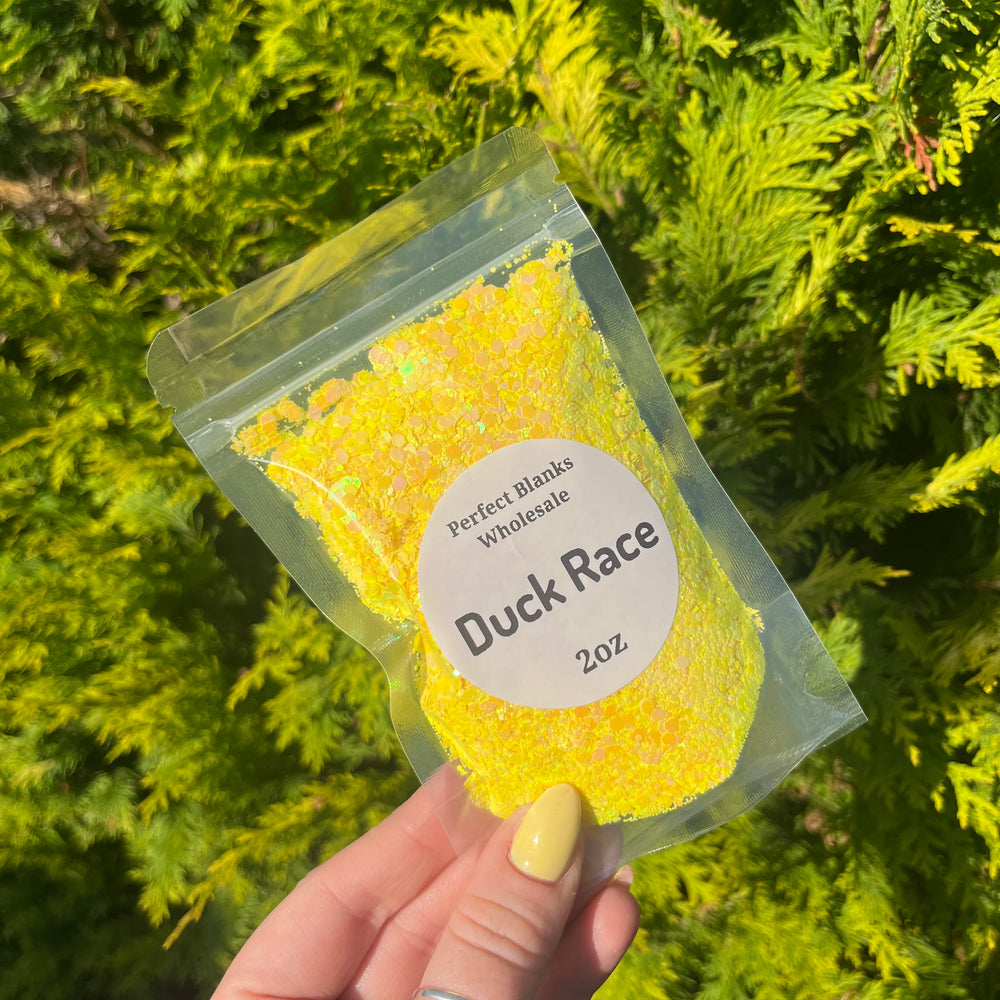 Duck Race - Chunky Glitter